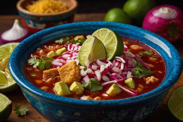 Tentação de Pozole Bowl CloseUp