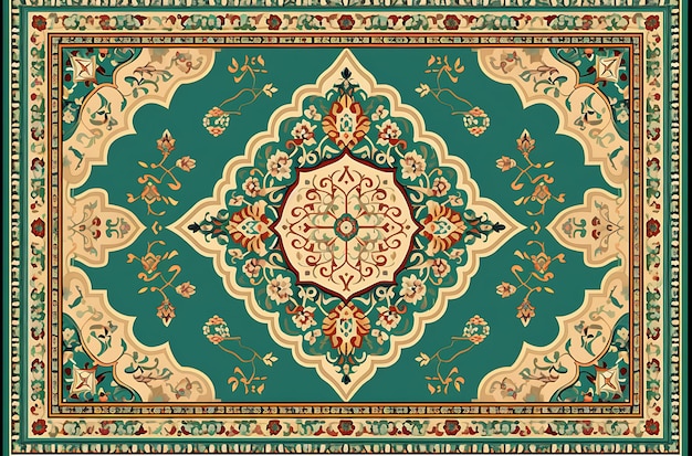 Foto teppichmuster persisch geometrisch ethnisch orientalisch nahtloses muster traditionelles design für den hintergrund