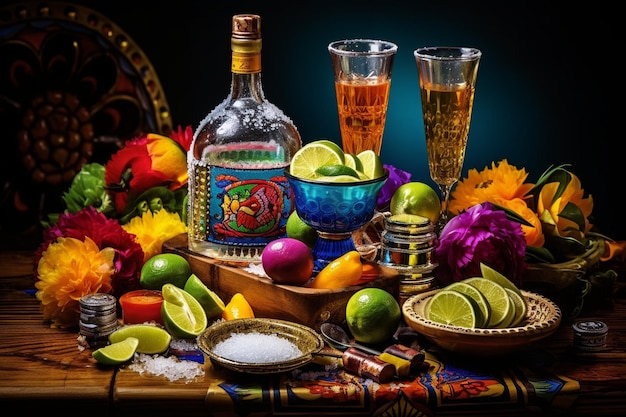 Tequila de fiesta y diversión