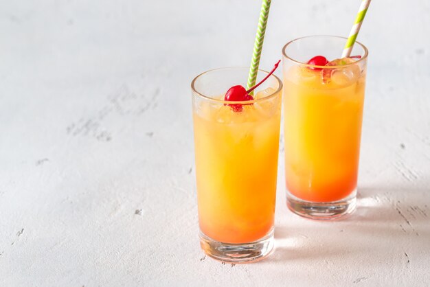 Tequila Sonnenaufgang Cocktails