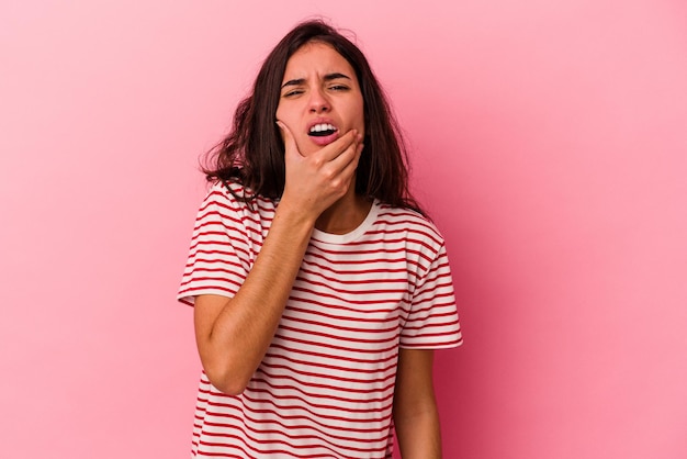 Ter uma forte dor de dentes dor molar