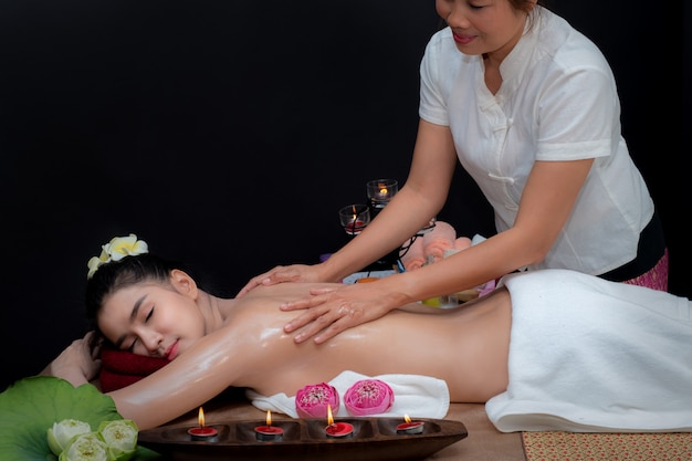 Terapia de masaje spa