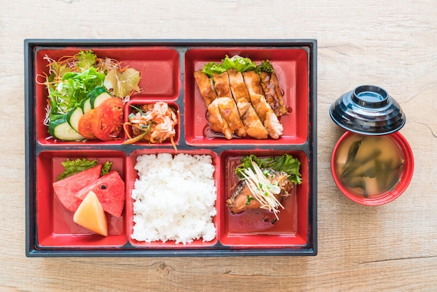 Teriyaki Chicken Bento Set