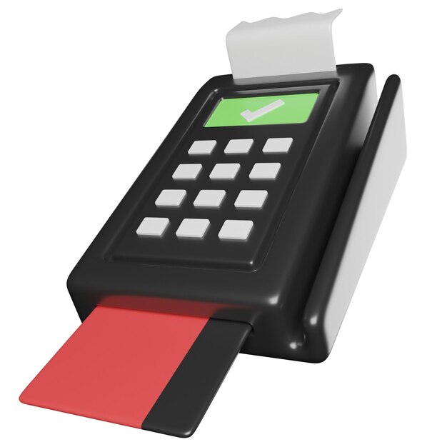 Terminal de pago con tarjeta de crédito
