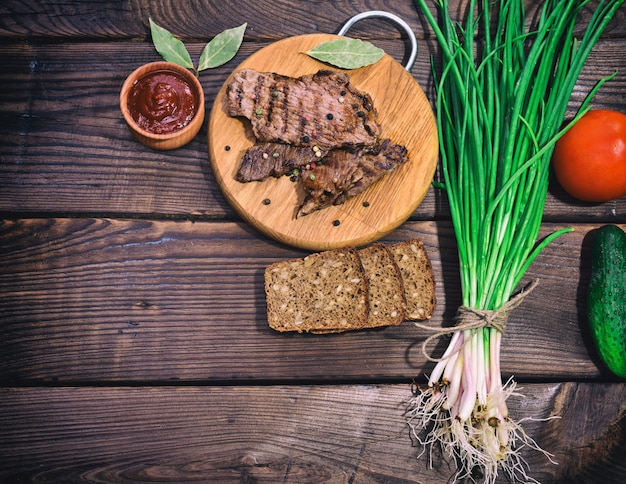 Ternera Frita A La Parrilla Con Especias