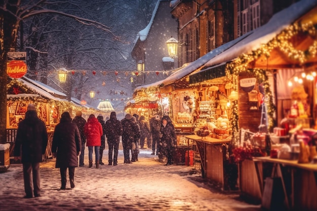 Terra das Maravilhas de Inverno Celebrações de Natal cativantes xA