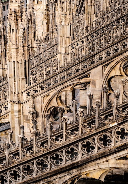 Terrassen des Mailänder Doms