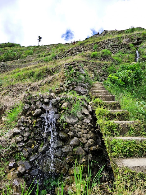 Las terrazas de arroz en Banaue, Filipinas