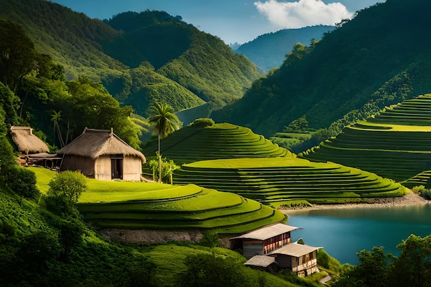 Terrazas de arroz en Filipinas