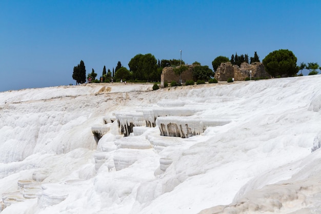 Terrazas blancas naturales de Pamukkale