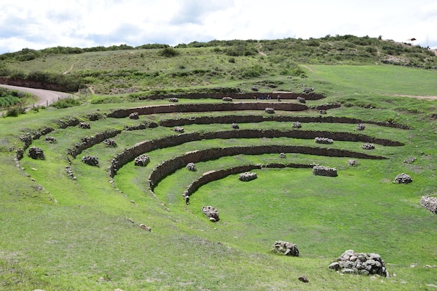 Terrazas incas de Moray Cada nivel tiene su propio microclima Moray es un sitio arqueológico cerca del Valle Sagrado