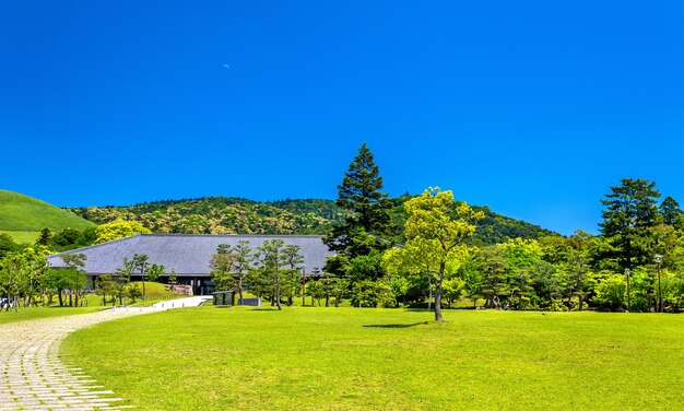 Terrenos do Parque Nara na região de Kansai no Japão