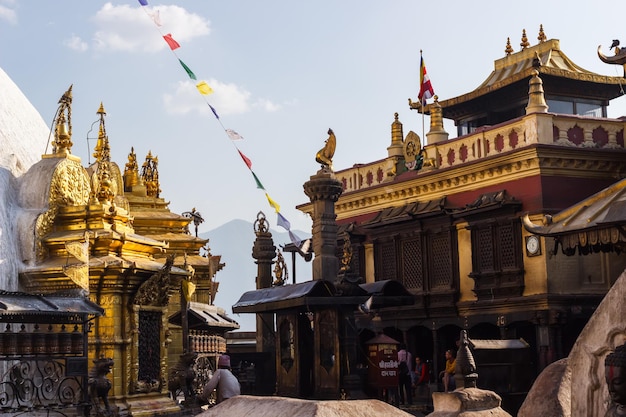 Terrenos e edifícios em Swayambhunath Nepal