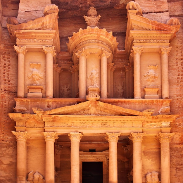 Tesouro em Petra (Al Khazneh), Jordânia