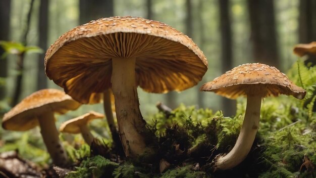 Tesouros da floresta explorando a beleza natural e as maravilhas culinárias dos cogumelos selvagens