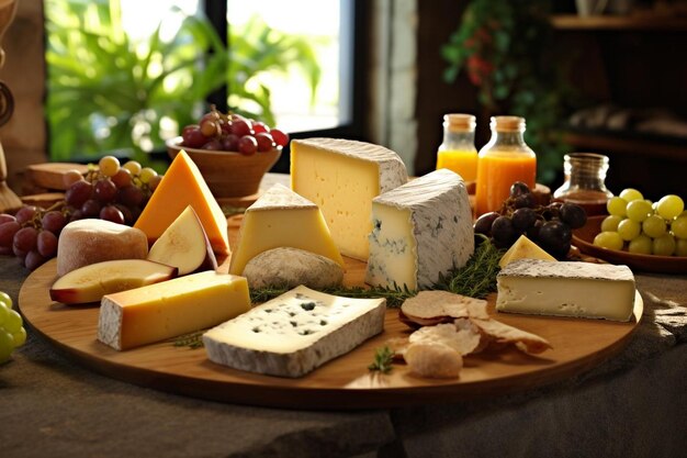 Tesouros de queijo escolhidos a dedo Prazer culinário