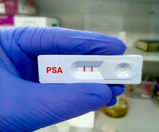 Teste de diagnóstico rápido para PSA ou antígeno específico da próstata
