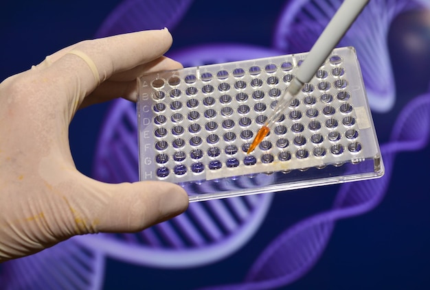 Testes de DNA em laboratórios genéticos