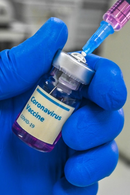 Testes de vacina contra o coronavírus COVID19