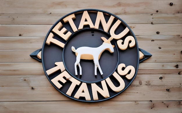 Tetanus-Typografie