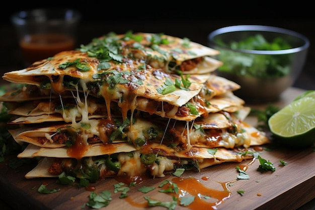 Tex-Mex-Tlaxcala-Stil Quesadilla