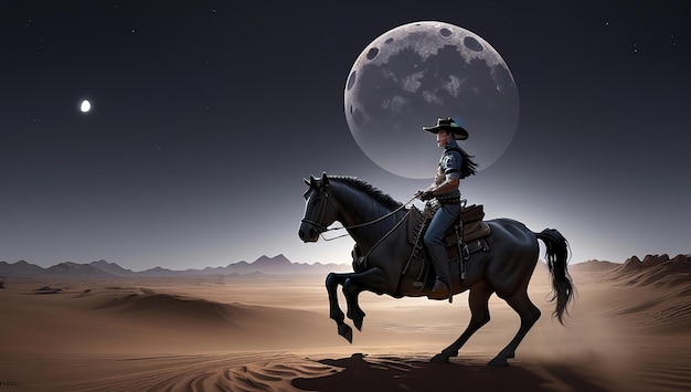 Texas fondo oscuro vaquero fondo un hombre montando un caballo cartel guerreros y hombres valientes
