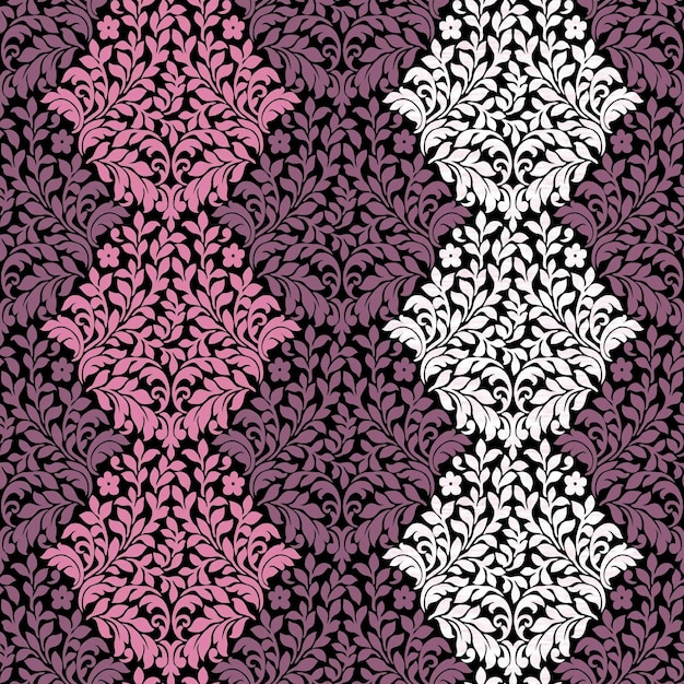 textil damasco ornamentado repetición elegancia horizontal textura de lujo seda sin gente negro