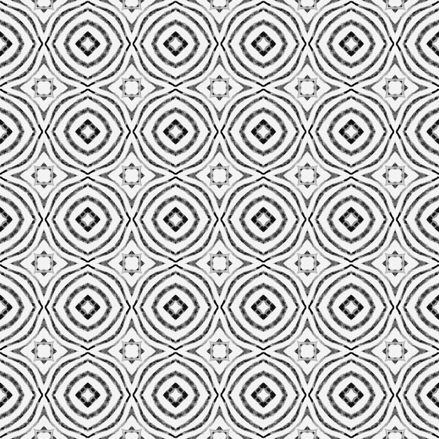 Textil listo para la impresión fresca trajes de baño tela papel pintado negro y blanco hermoso diseño de verano boho chic de moda borde verde orgánico azulejos orgánicos