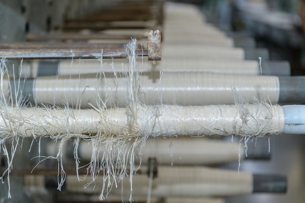 Textilspulen und -seil, Textilmaschine, hochwertige Nylon-Seilherstellungsmaschine in der Fabrik