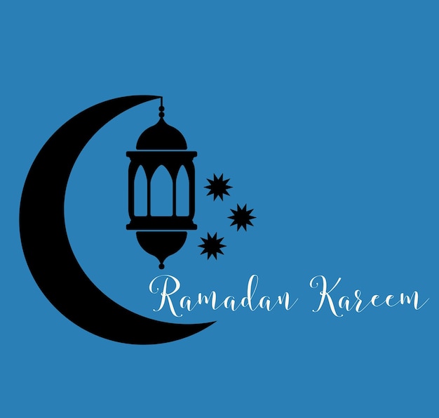 Texto de ilustração Ramadan Kareem Tipografia lettering designprinting para t shirtbannerpostermug etc