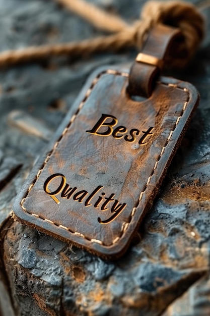Texto de la mejor calidad que promueve la excelencia y la superioridad Espacio de copia ideal para mostrar productos y servicios de primera calidad con confianza y prestigio