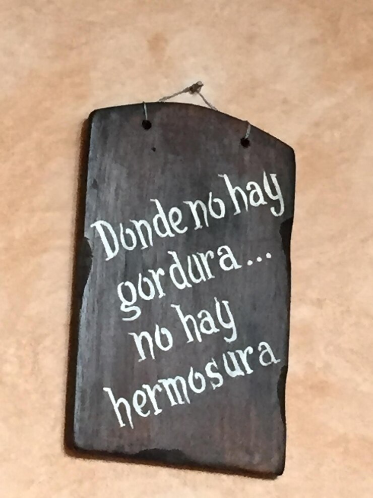 Foto texto na parede
