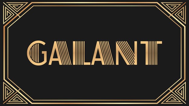 El texto de oro de Galant Jazz