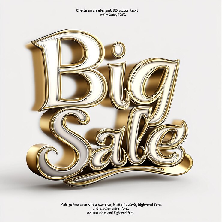 Foto texto promocional de las grandes ventas
