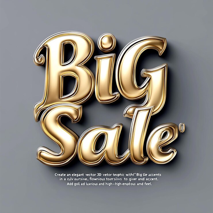 Foto texto promocional de las grandes ventas