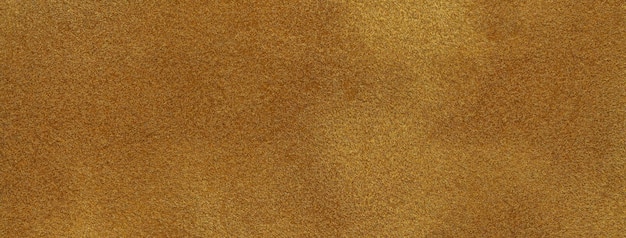 Textur aus dunkelorangefarbenem Samt mattem Hintergrund Makro Wildleder-Kupfer-Stoff mit Muster Nahtloses Ingwer-Textilleder