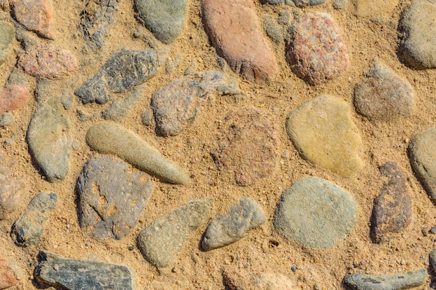 Textur der Steinmauer für den Hintergrund