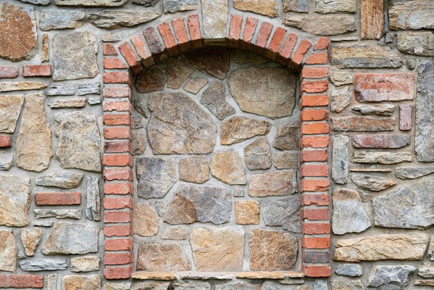 Foto textur der steinmauer hintergrund der steinmauer