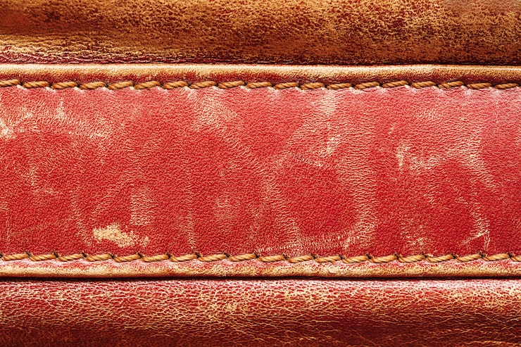 Foto textur des alten leders
