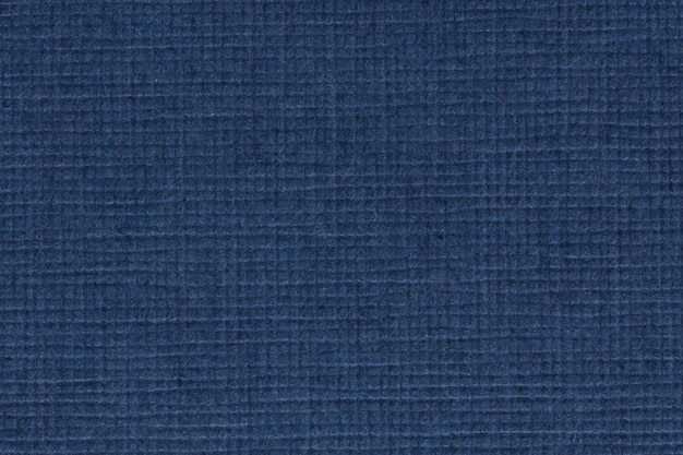 Textur des blauen Papierblattes. Hochauflösendes Foto.