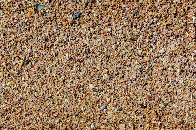 Textur des nassen Sandes für den Hintergrund