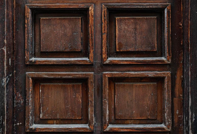 Textur einer alten Holztür