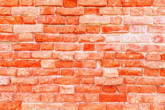 Textur einer Mauer aus alten roten Ziegeln Bild in Venedig