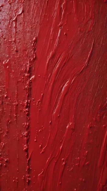 Textur einer roten Farbe auf einer Metalloberfläche