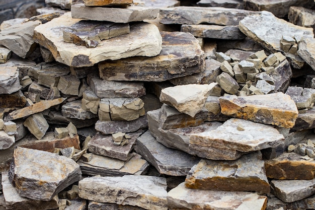 Textur einer Steinmauer. Teil einer Steinmauer, für Hintergrund oder Textur.