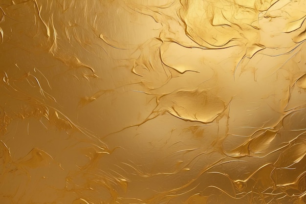 Textur goldener dekorativer Gipsbeton abstraktes Grunge-Hintergrunddesign