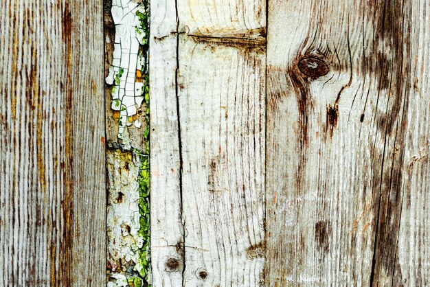 Textur, Holz, Wand, kann als Hintergrund verwendet werden. Holzstruktur mit Kratzern und Rissen