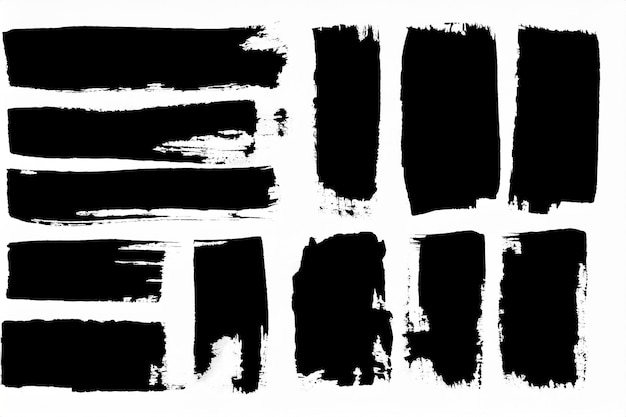 Textur schwarzer Tinte auf weißem Papierhintergrund