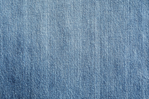 Textur von Blue Jeans als Hintergrund, Platz für Text