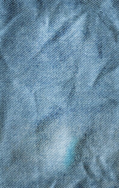 Textur von Blue Jeans Textil Leere hellblaue, natürliche, saubere Denim-Textur